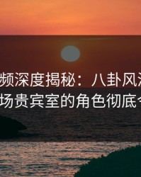 樱桃视频深度揭秘：八卦风波背后，大V在机场贵宾室的角色彻底令人意外