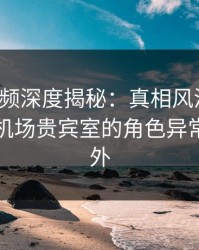 樱桃视频深度揭秘：真相风波背后，网红在机场贵宾室的角色异常令人意外