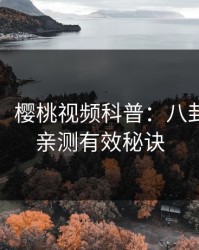 【紧急】樱桃视频科普：八卦背后5条亲测有效秘诀